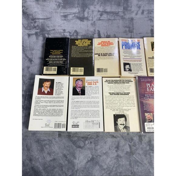 Hal Lindsey Books Rapture Apocalypse Faith Armageddon Satan Lot of 12 Paperback - Picture 7 of 9